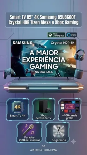 SMART TV 85 SAMSUNG 85U8600F