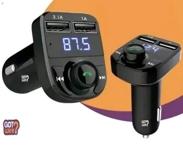 dispositivo dual usb par carro com blutohh e mp4
