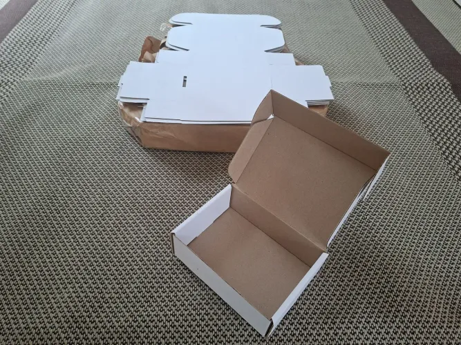 Kit 50 Caixas de papelão para correios Sedex PAC Shopee MercadoLivre 21x15x7cm