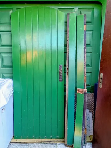 Porta mexicana com batente