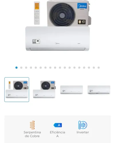 AR CONDICIONADO MIDEIA INVERTE
