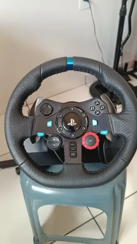 Volante Logitech G29 com Câmbio H e volante Fórmula