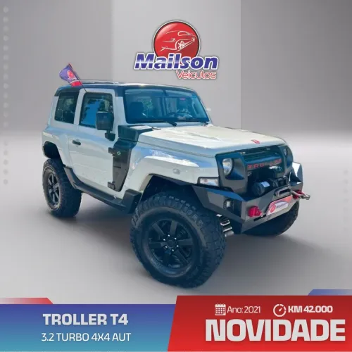 Troller T-4 TX4 Connect 4X4 3.2 Cap.ríg.die.aut 2021