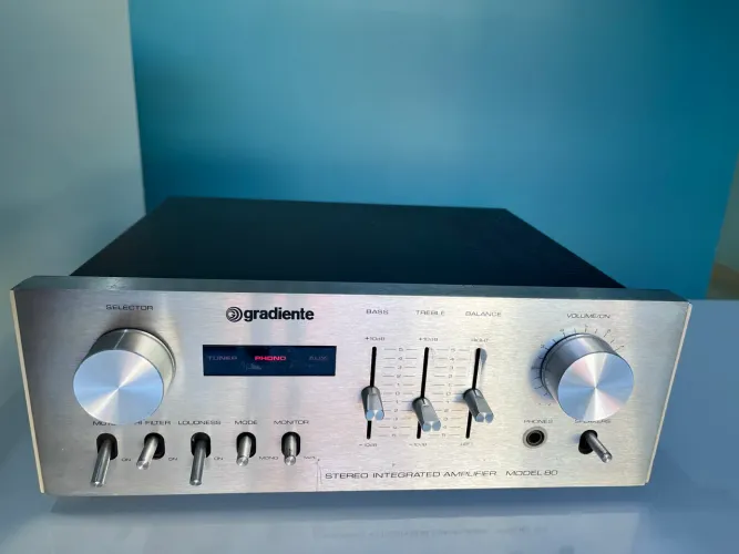Amplificador Receiver Gradiente Model 80 Excelente estado