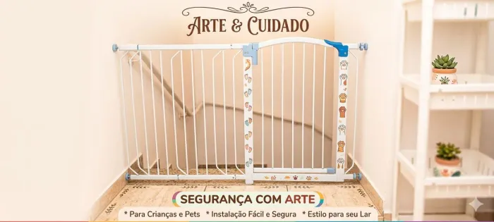 Portãozinho 70cm com extensores 