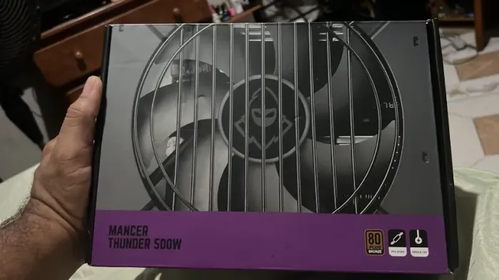 Fonte gamer mancer thunder 500w