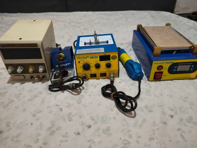VENDO SEPARADORA,FONTE DE BANCADA E ESTAÇÃO