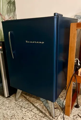 Frigobar Brastemp Retrô 76 Litros Azul