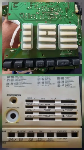 Yamaha psr e403 Peças