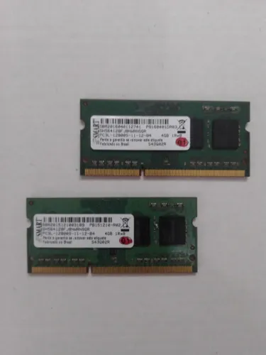 Duas memorias Sdram, Ddr3L 4Gb 12600S
