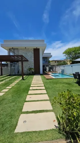 CASA ALTO PADRÃO EM GUARAJUBA NO CONDOMINIO CANTO DO MAR PRIVILEGE DENTRO DO COND. PARAÍSO