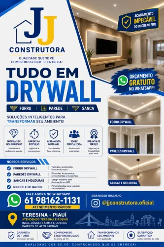 Tudo em Drywall