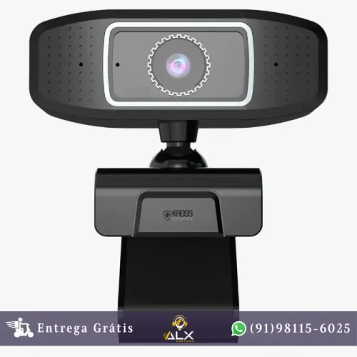 Webcam Hd 720p Foco Manual - Kross Elegance Ke-wb720p2 *ENTREGA GRÁTIS*