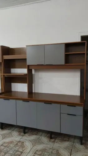 Cozinha Bibiana 100% MDF montamos e entregamos HOJE