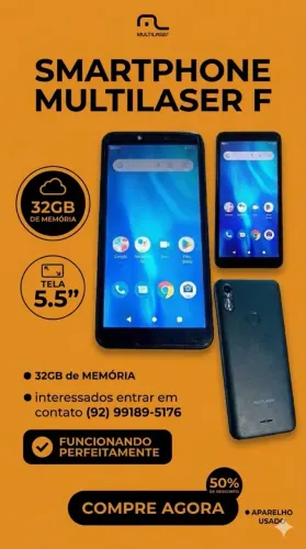 Smartphone Multilaser F 