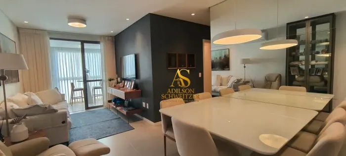 Apartamento a venda com 71m² privativos e 2 dormitórios sendo 1 suíte no Cacupé em Floripa