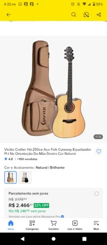 Vendo violão