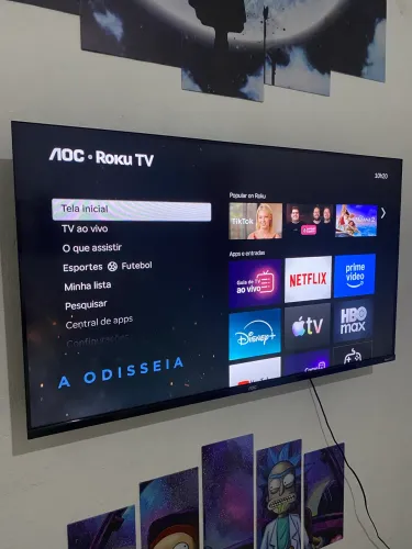 Smart tv 43 polegadas, AOC Roku