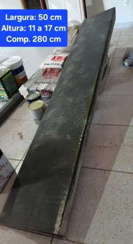 Rampa de ferro para garagem