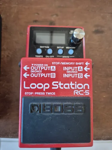 Pedal Looper Boss Rc5