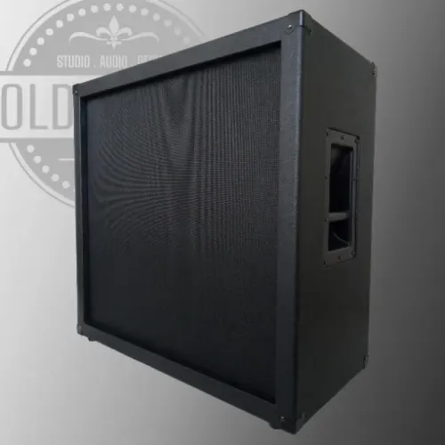 Gabinete 4x12 OLDVISION GT412 Straight All Black Para Guitarra