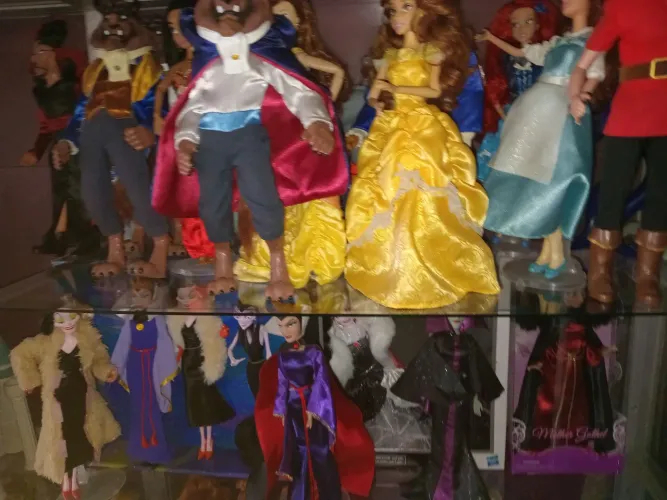 Bonecos fera da bela e a fera,200