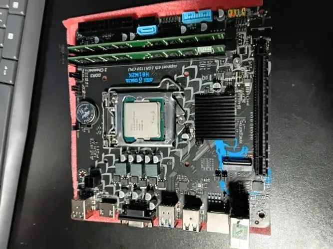 Kit placa mãe i5 450$