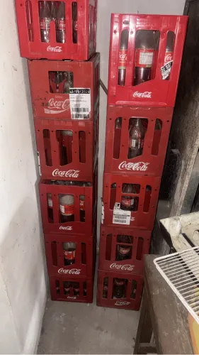 Vasilhame da coca vários só 25,00 cada