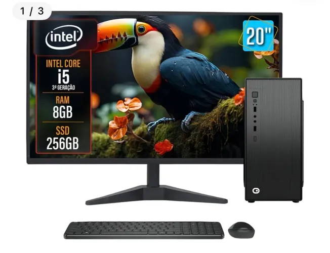 Computador completo + mesa 
