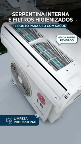 Ar-Condicionado Split LG Inverter V 18.000 BTUs 220V - Revisado e Higienizado!