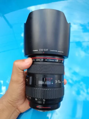 Lente 24 70 f2.8 Versão 1 L USADA