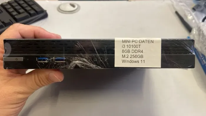 Mini PC Daten Core i3 10100T / 8GB memoria / Ssd m.2 256GB semi novo