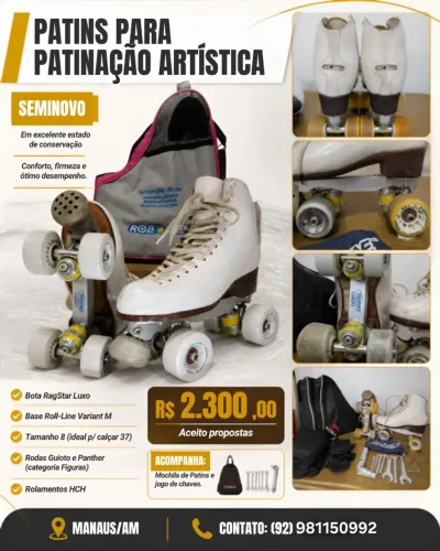 Patins de Patinação Artística 