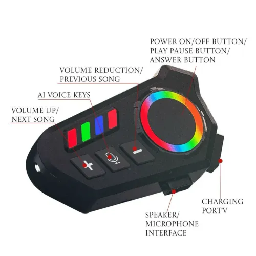 Intercomunicador de capacete 