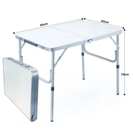 Mesa Portátil Articulada 90x60cm Vira Maleta (LACRADA)