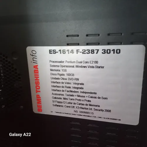 CPU com defeitos para tirar peças 