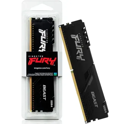 Memória Ram Kingston Fury Beast (2x8)16gb 3733mhz c/ NFe