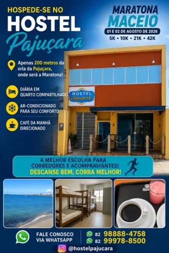 Hostel Pajuçara- quartos compartilhados