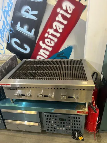 Char broiler 90cm Vulcan VCRB 36 novo pronta entrega 