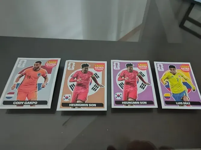 Figurinhas Legend (Extras) - 4 unidades