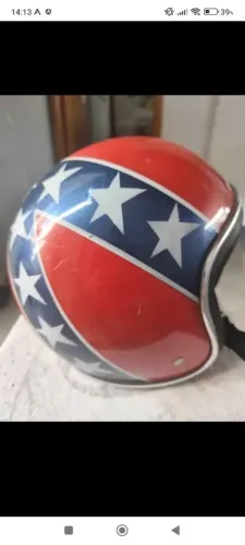 Capacete estilo Harley 