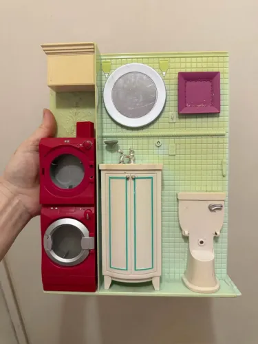 Parte da casa Barbie my house