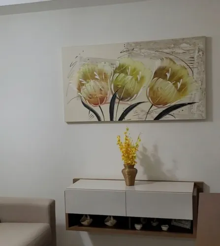 Tela pintada a mão