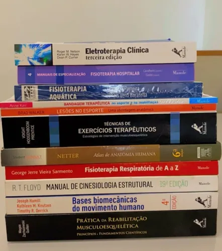 Coleção Completa de Fisioterapia - 11 Livros