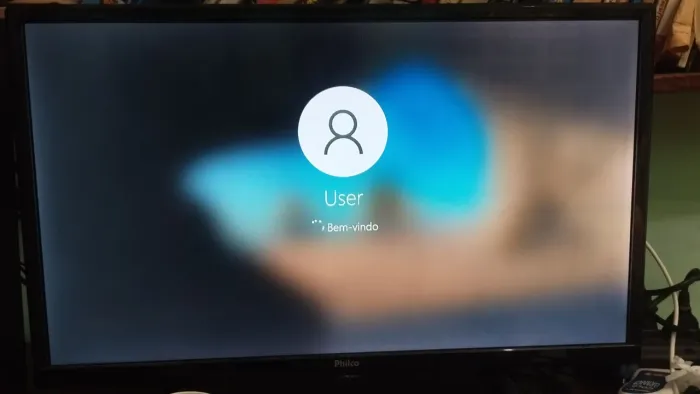 Monitor de video 18" e televisão philco 18" com cabos e funcionando 100%