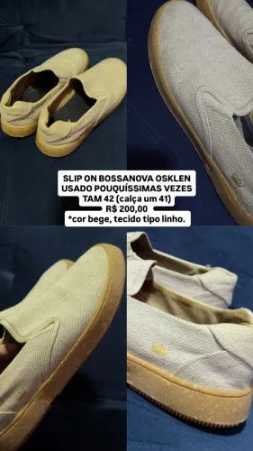 SLIP ON BOSSANOVA OSKLEN