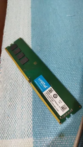 2 Memorias ram 8gb - Crucial e nextcore