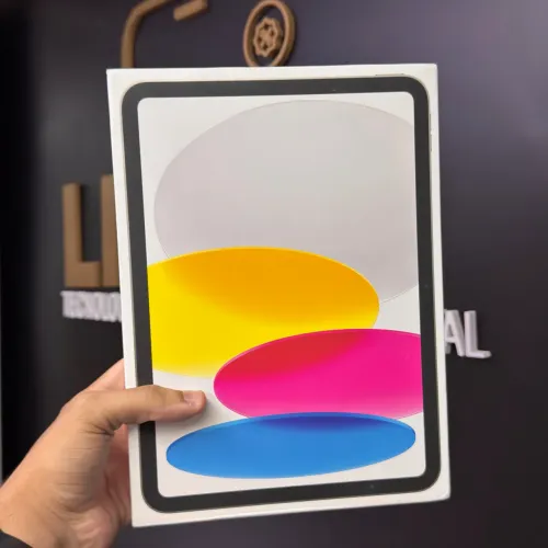 LOJA FÍSICA. NOVO iPAD 11 (A16) 128GB NOVOS LACRADOS / 1 ANO GARANTIA RETIRE HJ!