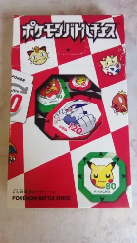 Pokémon Battle Chess - Original e Lacrado - Jogo De Tabuleiro - Board Game