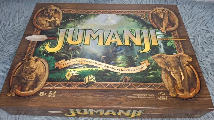 Jumanji jogo de tabuleiro